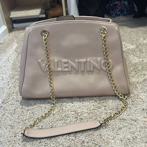 Authentic Valentino Bag with gold chain handles